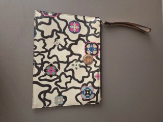 Bolso de mano estampado floral