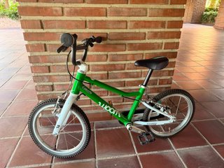 Bicicleta Woom 3 Verde Infantil