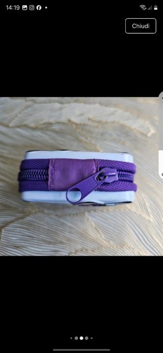 Portamonete Hello Kitty Sanrio originale viola