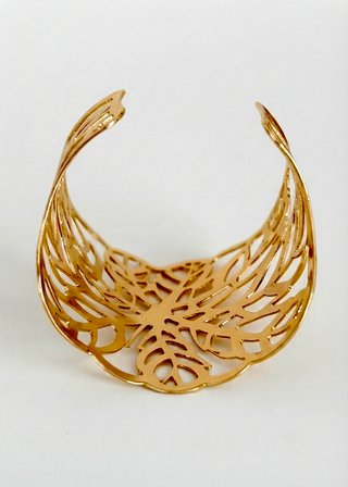 Coppia bracciali metallo oro ottime condizioni