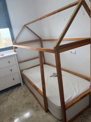 Cama Montessori Casa Madera