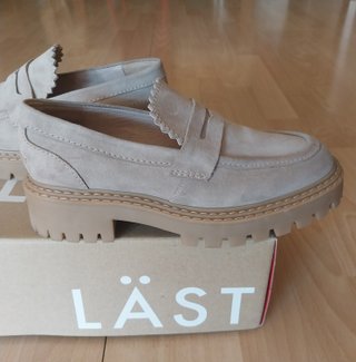 Mocasines Läst Beige Talla 38 Nuevos