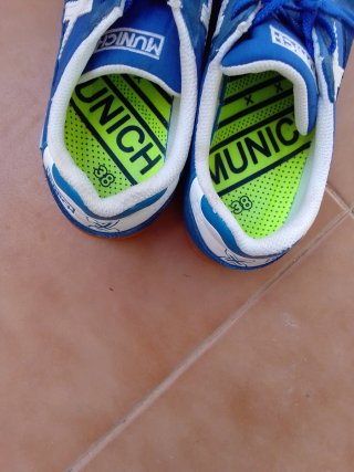 Zapatillas Munich Talla 38 Azul