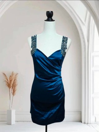 Vestido de fiesta azul