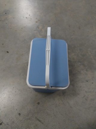 Maleta de viaje azul