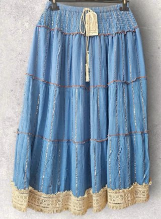 Falda larga boho