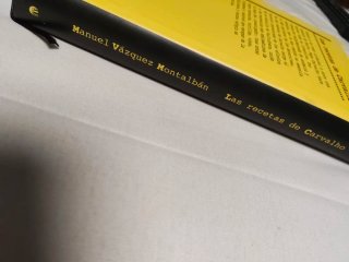 Libro "Las recetas de Carvalho"