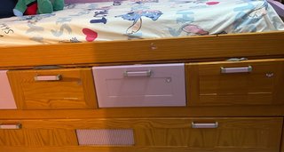 Cama nido madera provenzal MUY BARATA