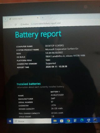 Microsoft Surface Go 8GB/128GB SSD