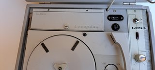 Giradischi Vintage Portatile Lesa Lesaphon – Moder