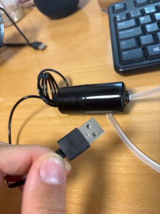 Bomba de burbujas para acuario USB