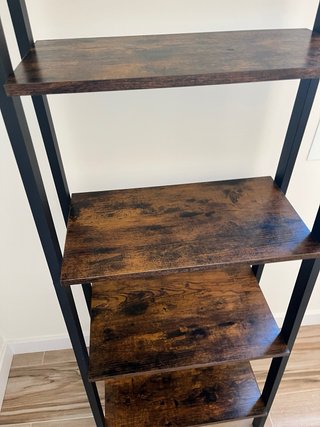 Estantería Escalera Madera y Metal