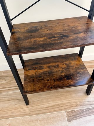 Estantería Escalera Madera y Metal