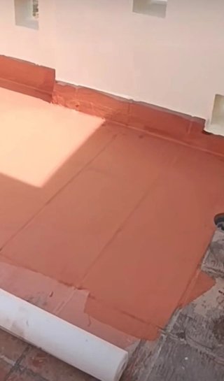 Impermeabilización de terrazas más pintura