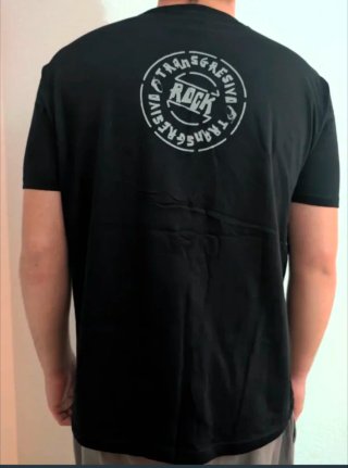 CAMISETA NEGRA - EXTREMODURO / LUNA - XL y más...
