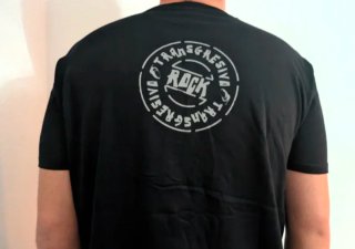 CAMISETA NEGRA - EXTREMODURO / LUNA - XL y más...