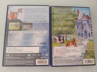 La Dama y el Vagabundo 1 y 2 DVD Disney