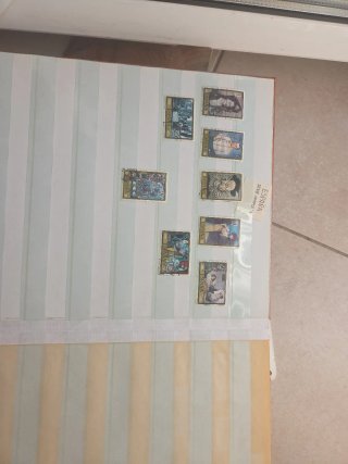 Álbum de sellos de vaios paises series completas