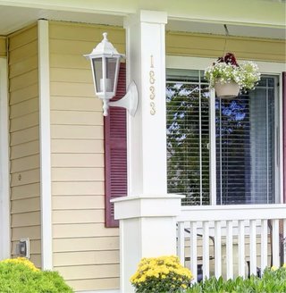 Aplique Farol Exterior Blanco