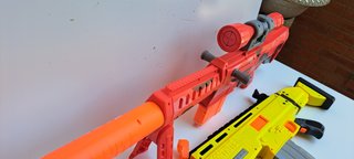 Set 2 Nerf Fortnite (1 Elettrico + 1 Sniper) - Per
