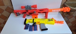 Set 2 Nerf Fortnite (1 Elettrico + 1 Sniper) - Per