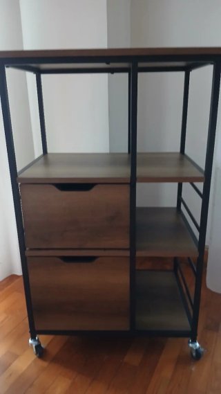 Estantería multiusos con o sin ruedas