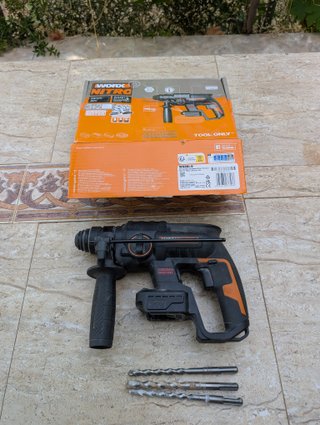 Martillo Ligero WORX NITRO 20V WX381.9