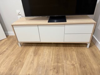 Sofá Chaise Longue Gris + Mueble TV