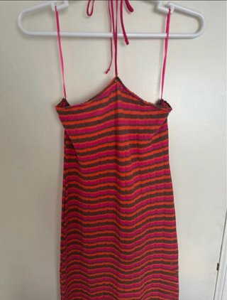 Vestido Zara Rayas
