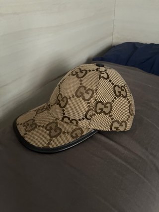 Gorra Gucci Beige y Marrón