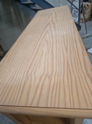 Estantería de madera de 4 baldas