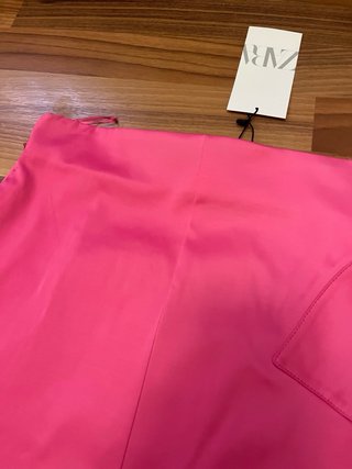 Falda Zara corazón rosa Talla XS