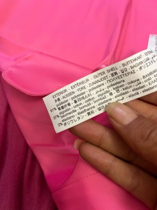 Falda Zara corazón rosa Talla XS