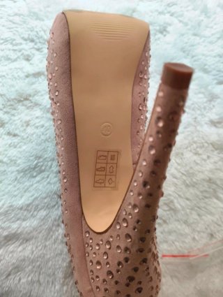 Zapatos de tacón La Strada rosa Talla 40