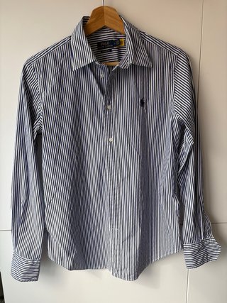 Camisa Polo Ralph Lauren Rayas Talla S
