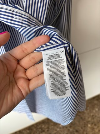 Camisa Polo Ralph Lauren Rayas Talla S