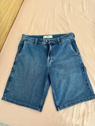 Shorts Vaqueros Hollister Hombre Talla M