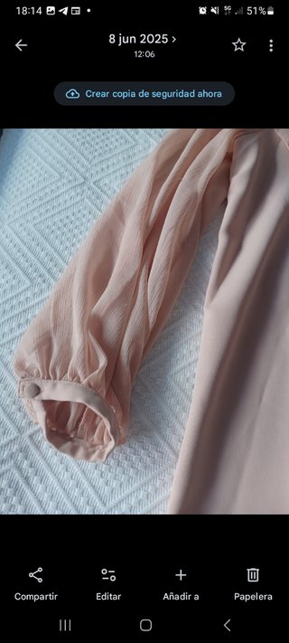 Vestido Zara Volantes Rosa Talla M