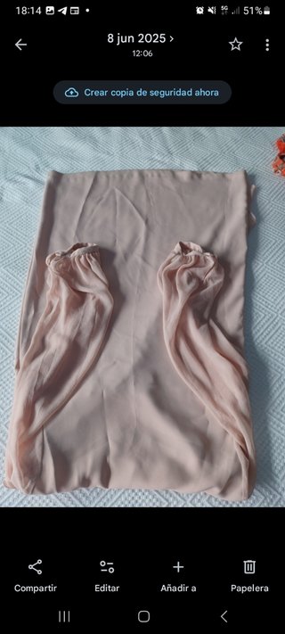 Vestido Zara Volantes Rosa Talla M