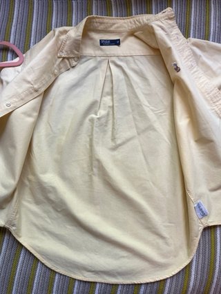 Camisa Polo Ralph Lauren Niños Talla 12 Amarilla
