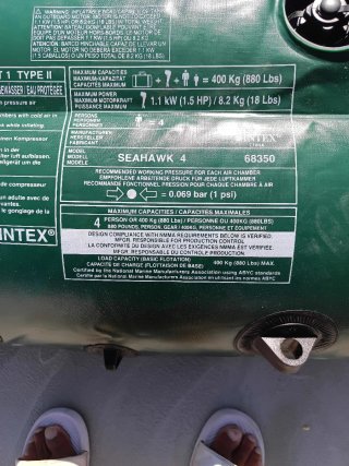 Bomba de aire Itiwit y remos