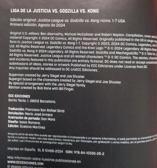 Liga de la Justicia vs. Godzilla vs. Kong Ecc