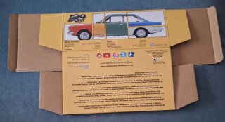 Caja miniatura Laudo Racing 124 Sport Coupé