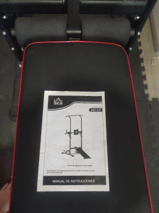 Torre Dominadas + Banco Musculación