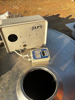 Depósito enfriador leche ganadería