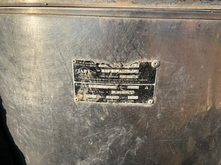 Depósito enfriador leche ganadería