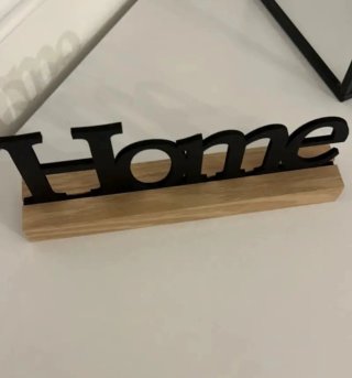 Letrero decorativo HOME