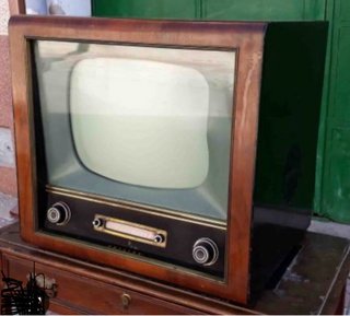 Televisor Philips Antiguo Marrón/Negro