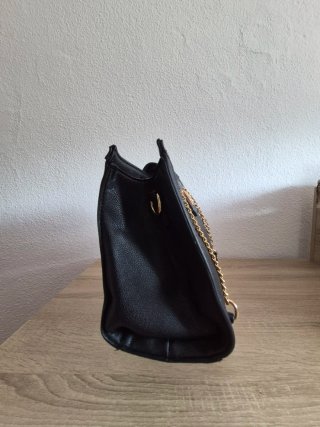 Bolso US Polo Negro y Dorado
