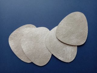 Sottobicchieri in similpelle (4 pezzi)